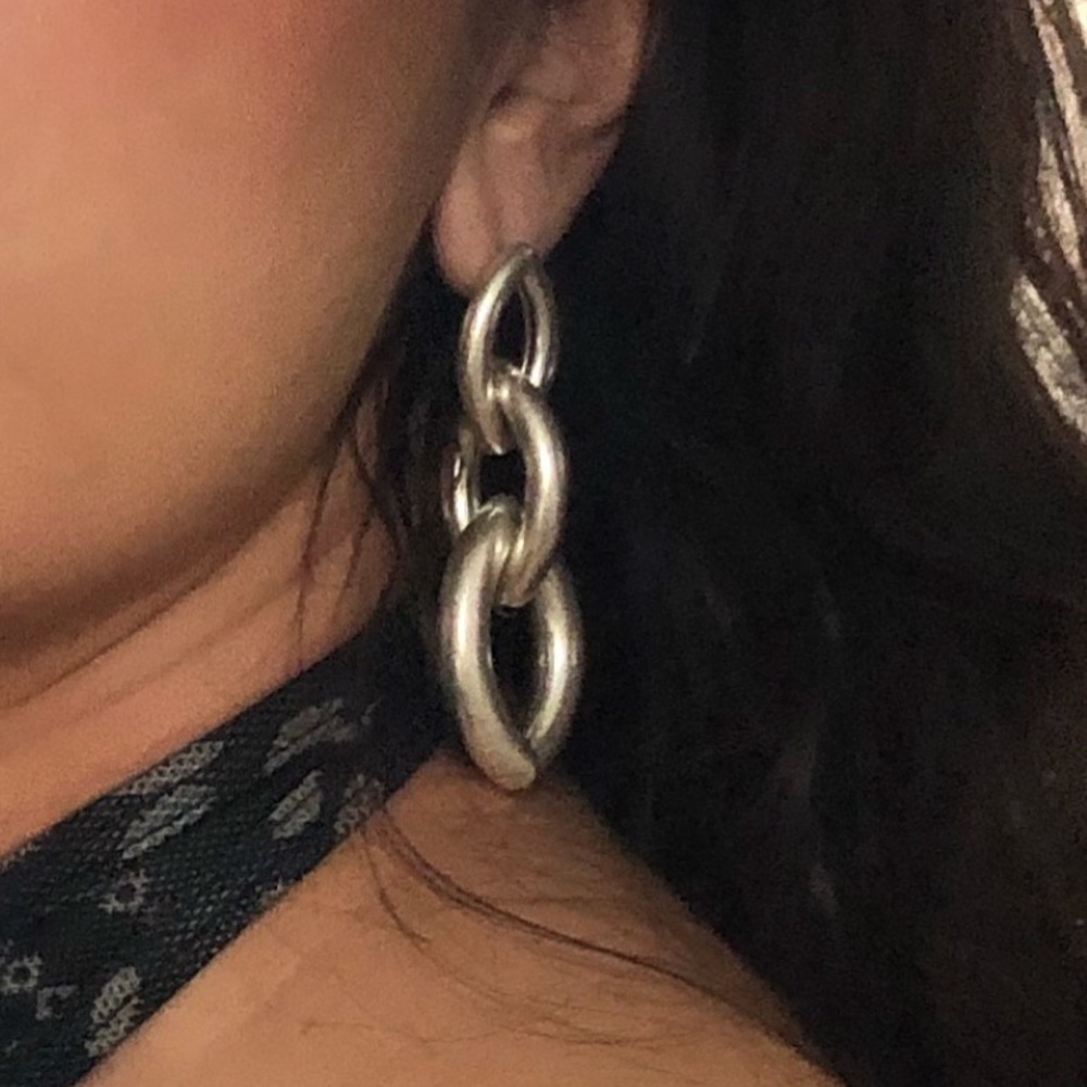 Jenny Bird Chain Link Earrings